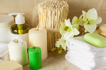 Spa products, spa concept