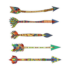 Tribal Arrows Illustration