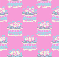 pink seamless pattern