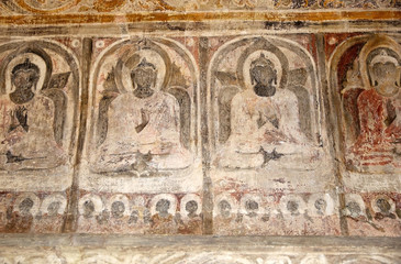 Fototapeta na wymiar Ananda Temple in Bagan, Myanmar