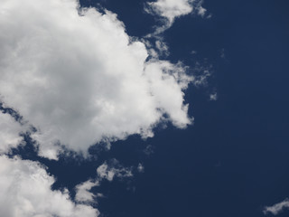 Fototapeta premium blue sky with clouds background