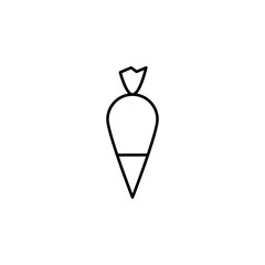 pastry bag icon