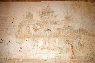 Fototapeta na wymiar Sulamani temple, Bagan, Myanmar