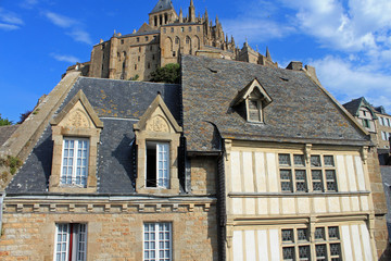 Fototapeta na wymiar Le Mont Saint Michel 