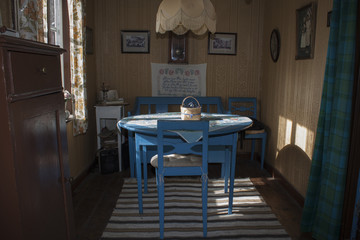 The dining room