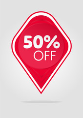 Special offer sale sticker