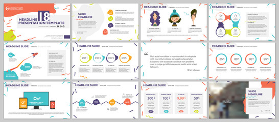 Color bubble elements for infographics on a white background. Presentation templates. Use in presentation, flyer and leaflet, corporate report, marketing, advertising, annual report, banner.