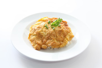 omelette, thai food