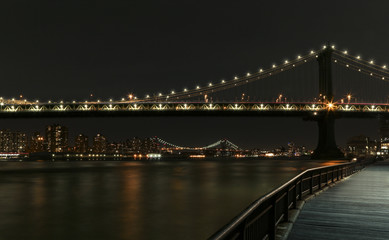 Fototapeta na wymiar New York, Brooklyn Bridge.