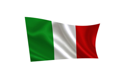 Image of the Italian flag. 