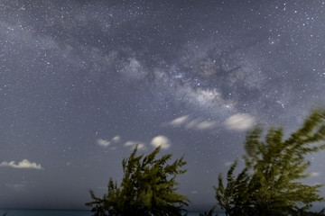 Fototapeta na wymiar Turks and Caicos Providenciales Milky Way 17