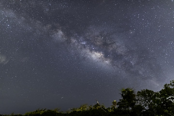 Fototapeta na wymiar Turks and Caicos Providenciales Milky Way 5