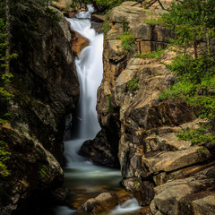 Chasm Falls in Rocky Mountain National Park