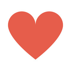 cartoon heart icon image vector illustration design 