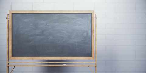 Fototapeta na wymiar Empty blackboard