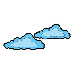 Cloud weather symbol icon vector illustration graphic design