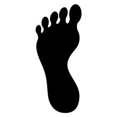 Foot plants isolated icon vector illustration design