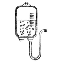 blood bag donation icon vector illustration design