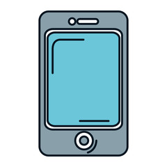 smartphone device isolated icon vector illustration design