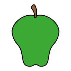 apple fresh isolated icon vector illustration design