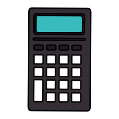 calculator math isolated icon vector illustration design