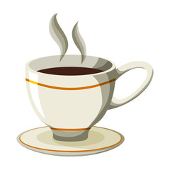 mug hot drink icon vector illustration graphic design