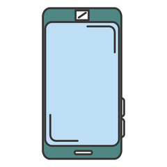 smartphone device isolated icon vector illustration design