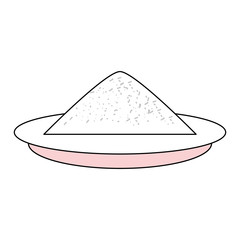 Ground gardening isolated icon vector illustration graphic design