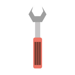 Wrench tool isolated icon vector illustration graphic design