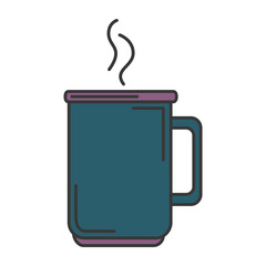 coffee cup isolated icon vector illustration design