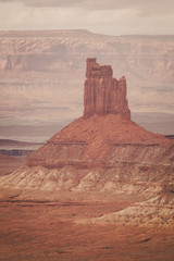 Orange Rock Formations in Canyonlands National Park