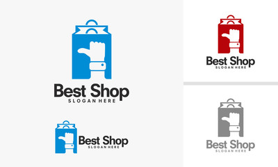 Best Shop Logo designs template, Top Sale Logo designs vector illustration