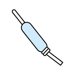 Sound plug wire icon vector illustration graphic design