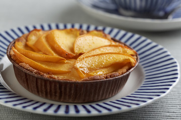 Peach tart