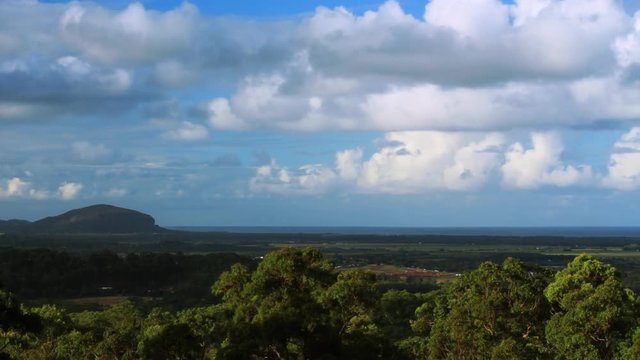 Mount Coolum Australia, Time Lapse
