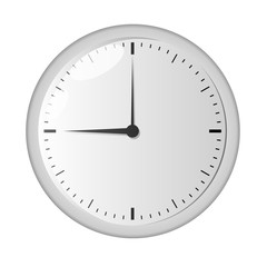 Wall clock. Vector illustration