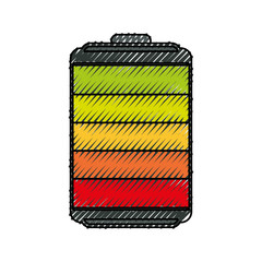 Battery energy symbol icon vector illustration graphic design