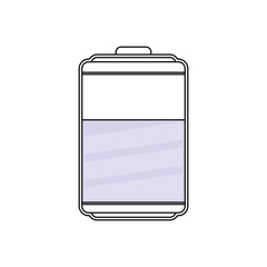 Battery energy symbol icon vector illustration graphic design