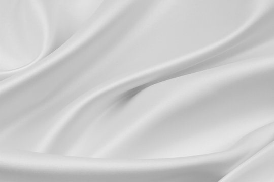 White silk material