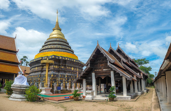 Unseen temple in Thailand