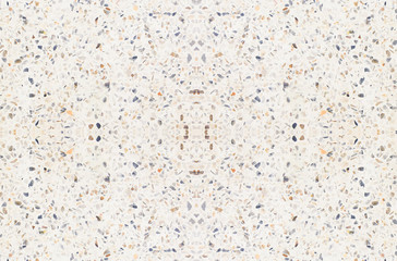 Fototapeta na wymiar pattern terrazzo floor or marble beautiful old texture, polished stone wall for background