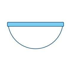 Empty gardening pot icon vector illustration graphic design