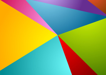 Colorful abstract corporate polygonal background