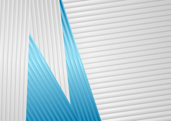 Grey blue abstract concept stripes tech background