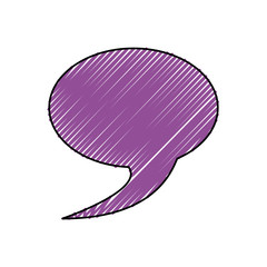 Bubble speakbox symbol icon vector illustration graphic design