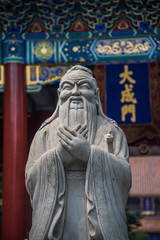 Naklejka premium Confucius in China