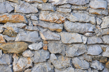 Old stone wall texture. Retro wall background
