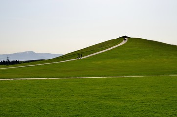Obraz premium 北海道のモエレ沼公園