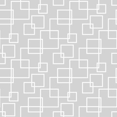 Geometric pattern for wallpapers. Light gray seamless background