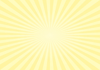Abstract light soft Yellow rays background. Vector